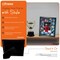 iFrame Commemorative Sports Athletics Frames I Fits 5x7 Photograph, Real Wood Black Finish, Desktop, Table Or Wall Mount I Shatterproof Plexiglass I Made in the USA